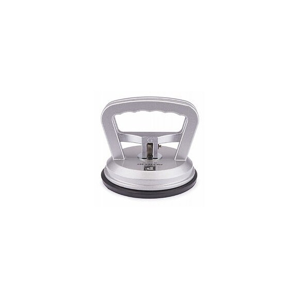 Power Tool - Lève-vitre Ventouse À 50 Kg - En Acier/gomme - 1 Ventouse - Charge Max. 50 Kg - Diam. Ventouse 120 Mm - Gris