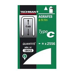 Agrafes 4 Mm - Type C