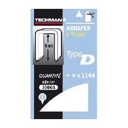 Agrafes 10 Mm - Type D