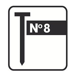 Pointe N°8 - 30 Mm Par 4200