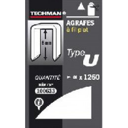 Agrafes 14 Mm - Type U