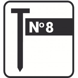 Pointe N°8 - 30 Mm Par 4200