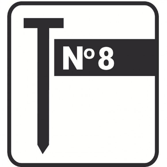 Pointe N°8 - 30 Mm Par 4200