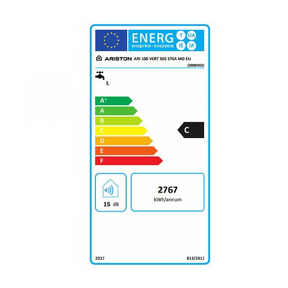 Chauffe Eau Électrique Vertical Mural Ariston Stéatite 100 L