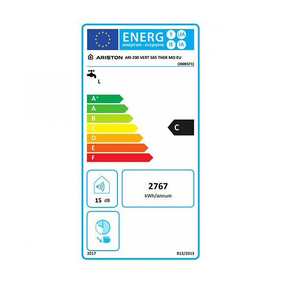 Chauffe Eau Électrique Vertical Mural Ariston Blindé 200 L
