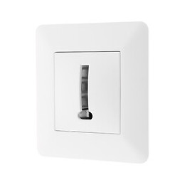 Prise Téléphone 8 Plots Blanc - Artezo