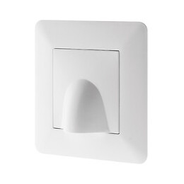 Plaque Sortie De Câble 16a Blanc - Artezo