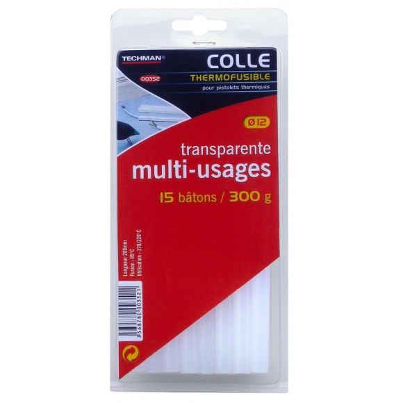 15 Bâtons De Colle Universelle (12 X 200 Mm)