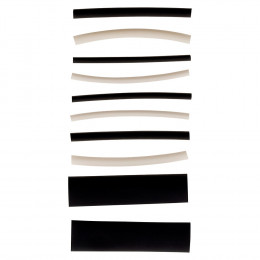 10 Gaines Thermo Rétractables Pour Fils De Ø1,6mm À Ø12,7mm - Zenitech