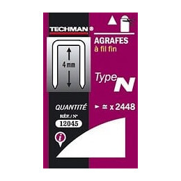 Agrafes 6 Mm - Type N