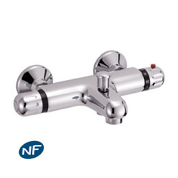 Aquarel Mitigeur Bain-douche Mural Thermostatique Chromé