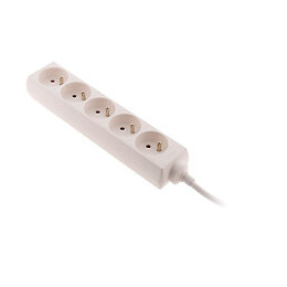 Bloc 5 Prises 16a 2p+t Blanc - Zenitech