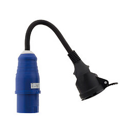 Adaptateur Caravane Femelle 16a En Mâle Cee17 - Zenitech