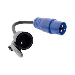 Adaptateur Caravane Femelle 16a En Mâle Cee17 - Zenitech