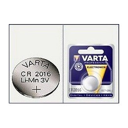 Pile Bouton Lithium Cr2016 Varta 6016