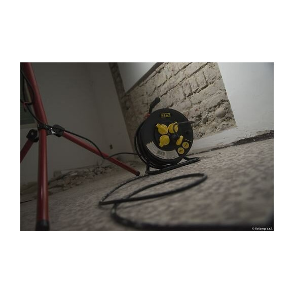 Enrouleur Chantier, 4 Prises, 40 Mètres, 3g1.5mm2, Nf, Ip44