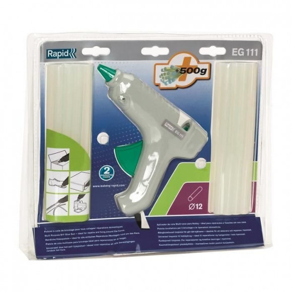 Pistolet A Colle Eg111 + 500 G De Colle - Rapid