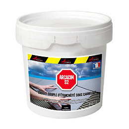 Enduit D'étanchéité Sous Carrelage Imperméabilisation Béton Dalle Chape Terrasse Bassin Piscine Fissure Souple Arcacim S2 