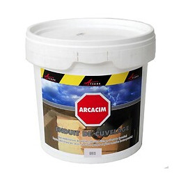 Enduit De Protection Et D'imperméabilisation Maçonnerie Caniveau Fondation Vide Sanitaire Fosse Ascenseur Arcacim - Gris - 5 