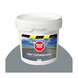 Enduit Piscine D'étanchéité Hydrofuge Bassin Béton Cuvelage Mortier Imperméable Arcacim Piscine - Gris - 5 Kg - Arcane Ind