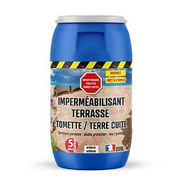 Hydrofuge Imperméabilisant Sol Terre Cuite Et Tomette Anti Taches - Incolore - 1 L (jusqu A 5m²) - Arcane Industries