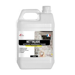 Nettoyant Facade Produit Professionnel Rapide Crépi Enduit - Transparent - 5 L - Arcane Industries