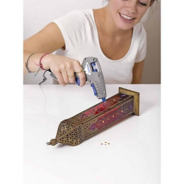 Pistolet A Colle Dremel 940 Temperature De Chauffe 195?c, Avec Cordon Amovible + 3 Batons De Colle 11mm