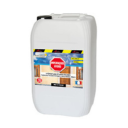 Imperméabilisant Pour Mur Hydrofuge Façade Pierre Brique Enduit Crépi - Imperfacade Hydro - Liquide- Transparent - 20 L (jus