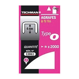 Agrafes 4 Mm - Type O