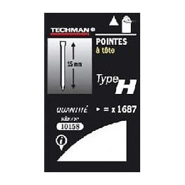 Pointes 19 Mm - Type H