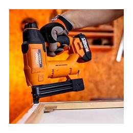 Cloueuse Sans Fil 18v 20 Coups/min Fuse Vat 3520 Villager Sans Batterie Ni Chargeur