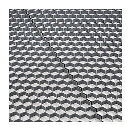 Palette De 33 Stabilisateurs De Graviers (63,36 M²) - Gris - 120 X 160 X 3 Cm Gris - Rinno Gravel