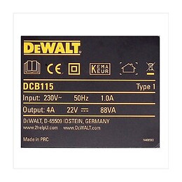 Chargeur Dewalt Dcb115