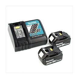 Perceuse À Percussion Makita Dhp484rtj (2 X 5,0 Ah Dc18rc Makpac 2)