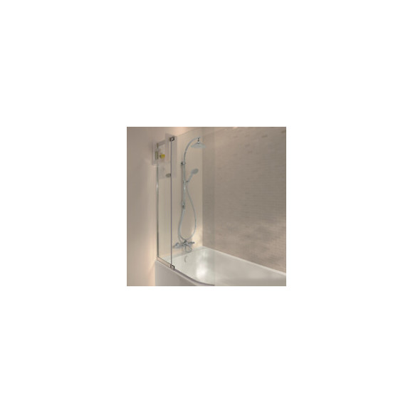 Baignoire Bain Douche Malice Blanche, 170 X 90 - Version Gauche
