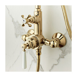 : Colonne De Douche Cleo, Or Beige