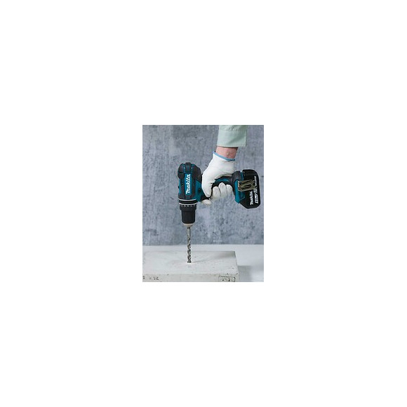 Perceuse À Percussion Makita Dhp482rtj (2 X 5,0 Ah Dc18rc Makpac 2)