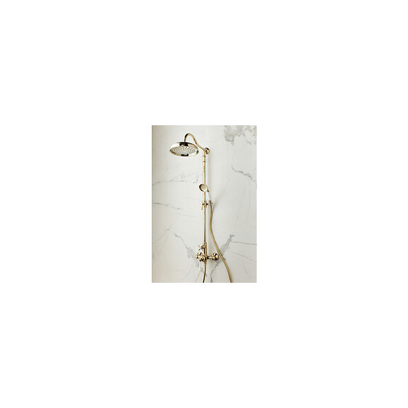 : Colonne De Douche Cleo, Or Beige