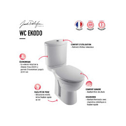 Wc À Poser Ekodo + Abattant