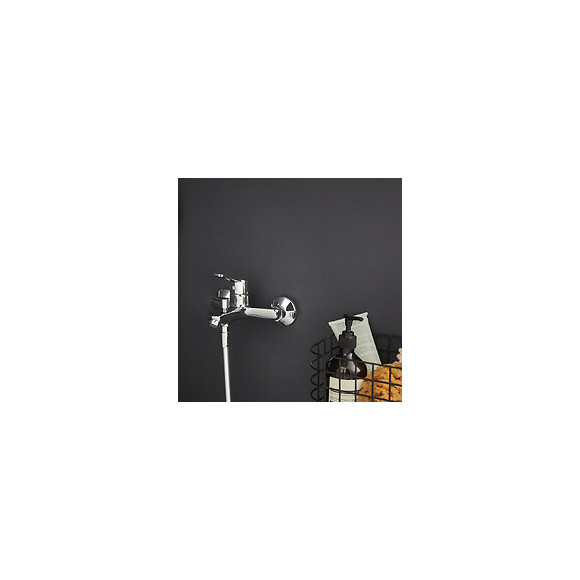 Mitigeur Bain Douche Mural Aimé, Chrome