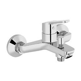 Mitigeur Bain Douche Mural Aimé, Chrome