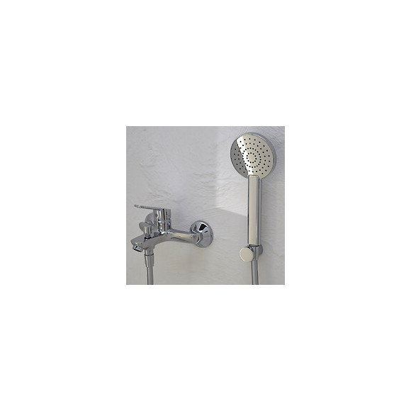 Mitigeur Bain Douche Mural Aimé, Chrome