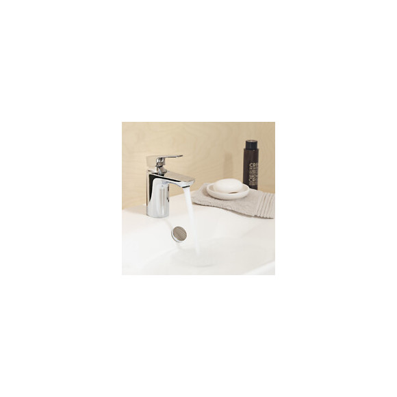 Mitigeur Lavabo Aleo+ Chrome, Avec Systeme De Vidage
