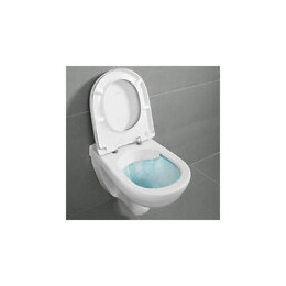 Wc Suspendu Compact Sans Bride O.novo + Abattant