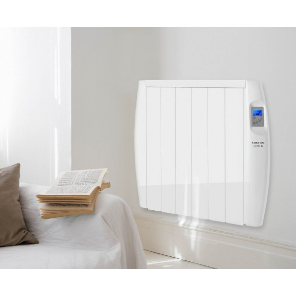 Radiateur Électrique À Inertie Sèche 1200w Blanc - Malbork 1200