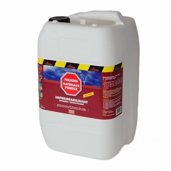Imperméabilisant Hydrofuge Toiture Façade Béton Poreux Arcafuge - Transparente - Liquide - 0.75 L (jusqu A 3.75m²) - Arcane