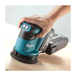 Makita Bo180zj Ponceuse Excentrique O125 Mm 18v Li-ion Machine Seule - En Coffretf Makpac