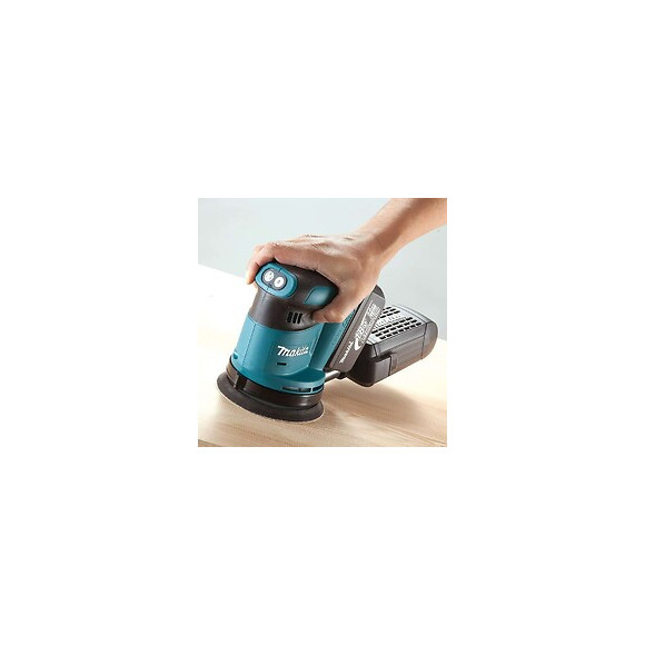 Makita Bo180zj Ponceuse Excentrique O125 Mm 18v Li-ion Machine Seule - En Coffretf Makpac