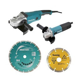 Pack 2 Outils Makita Dk0053gx2-p (meuleuse Ga9020 + Meuleuse 9558hnrg)