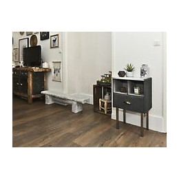 Pied Table Basse Carré Hettich Fixe Acier Chromé Gris